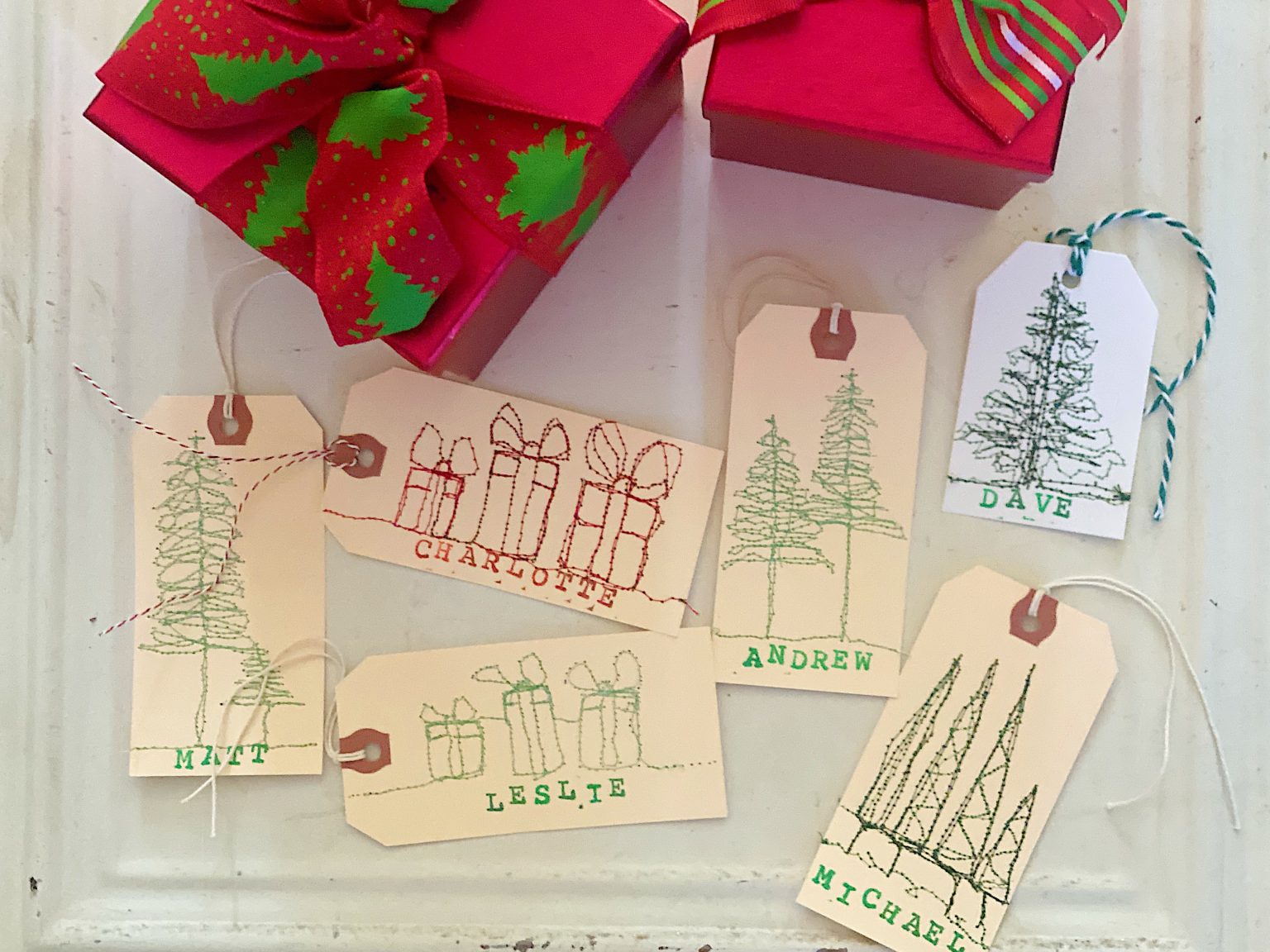 Christmas Gift Tags DIY