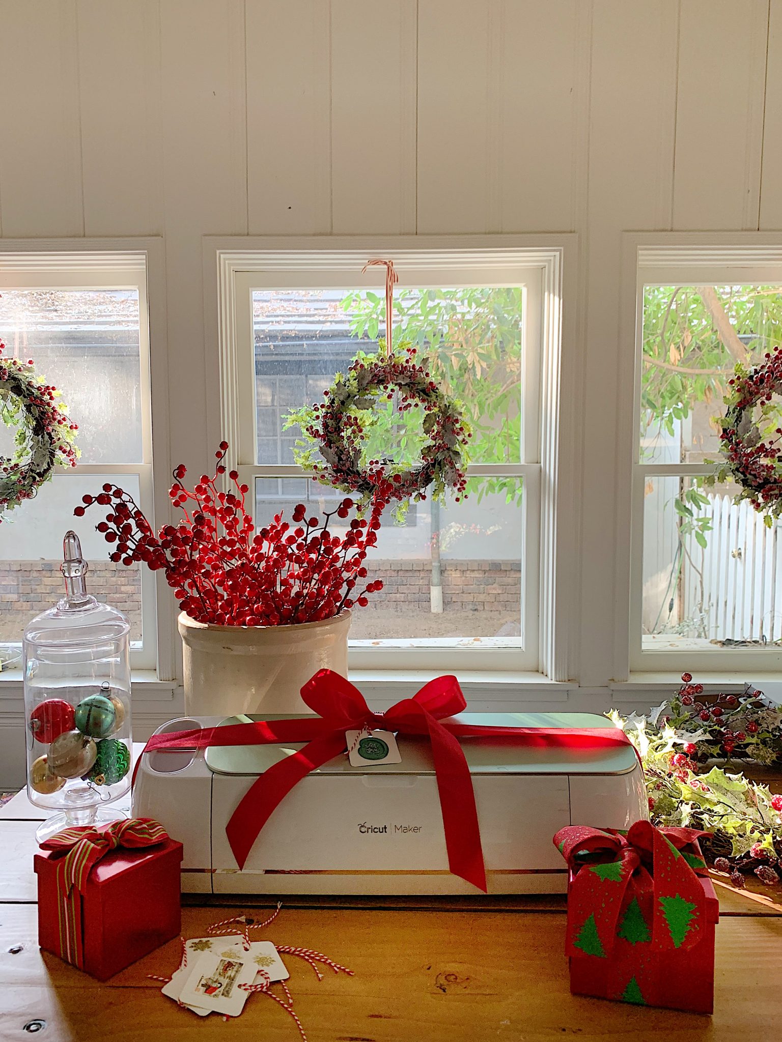 Holiday Prep in the Craft Room
