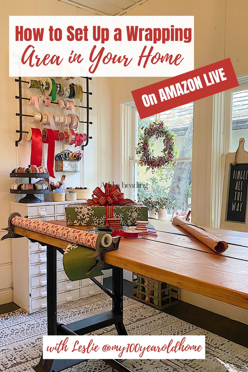 How to Set Up a Wrapping Area in your Home