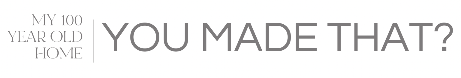You Made that?