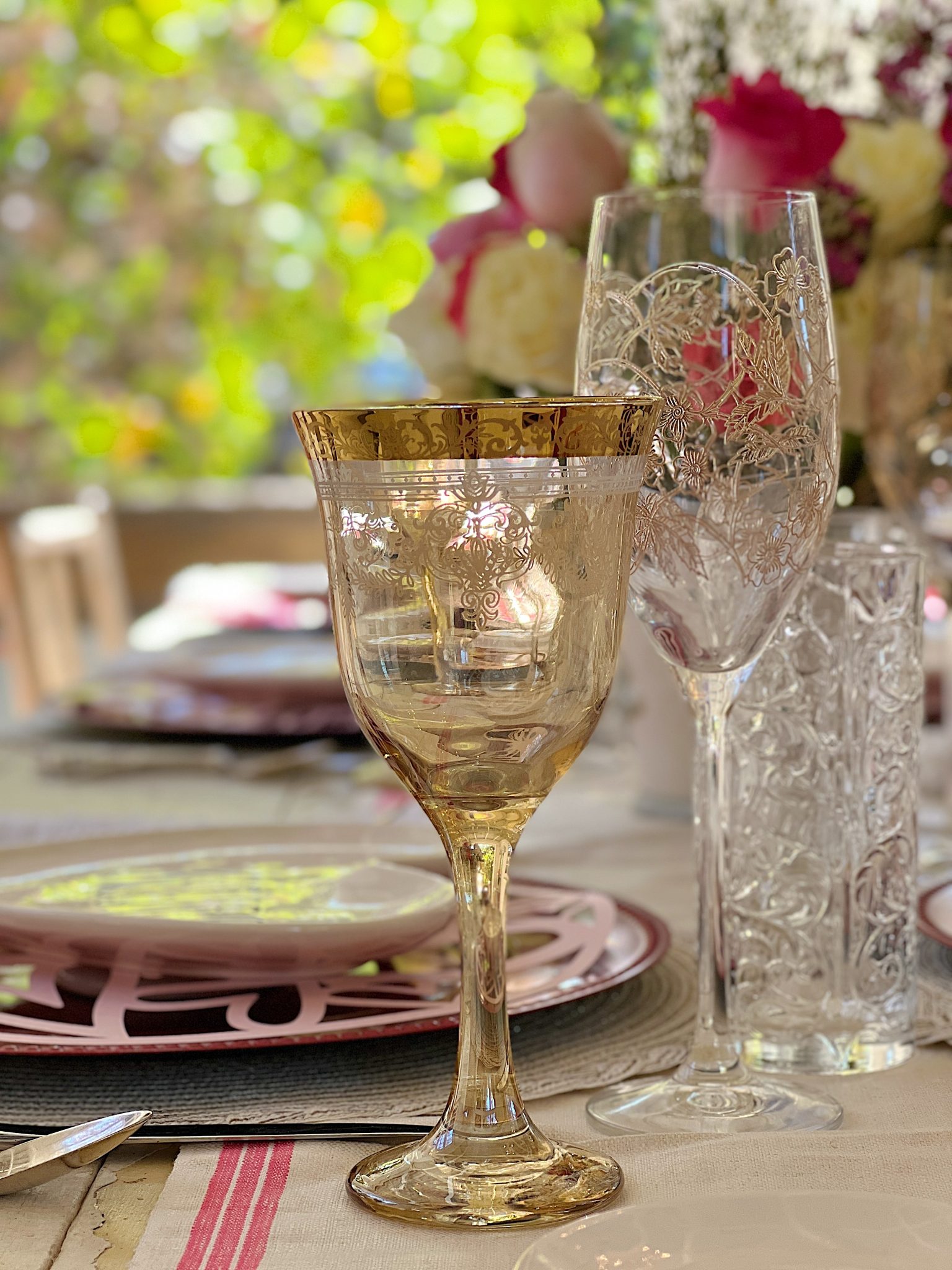 Carriage House Valentine's Day Table Decor