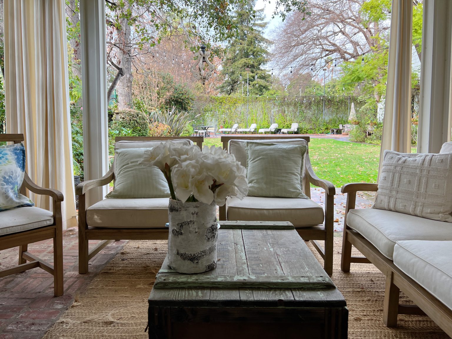 Girls Night Out and Back Porch Decor