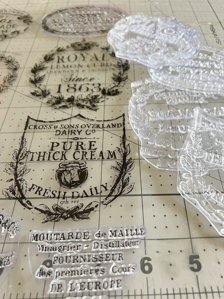 Iron Orchid Crockery Stamps
