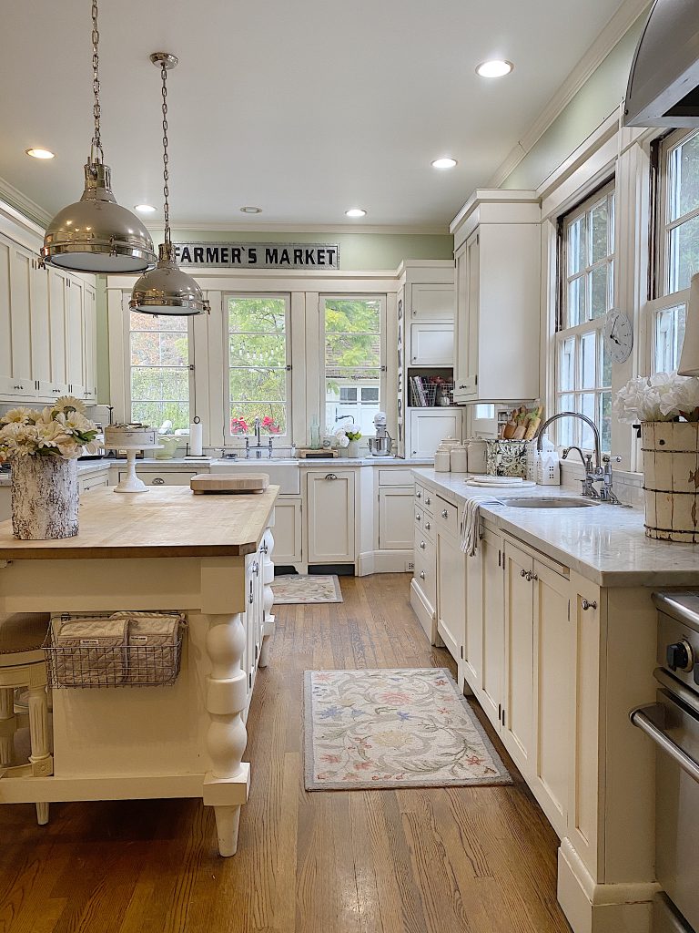 Martha, “You are Wrong About My White Farmhouse Kitchen!” and Sunday Morning Coffee
