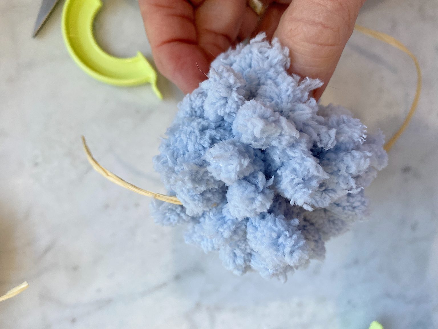 Pom Pom Pillow 13