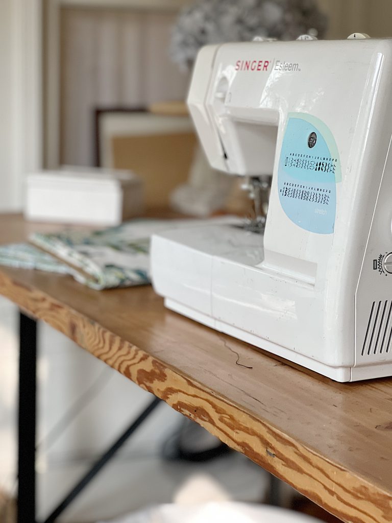 Sewing Machine in the Craft Room