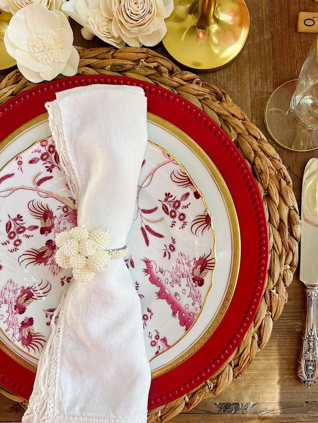 Valentine's Day Table for Two at Home - MY 100 YEAR OLD HOME