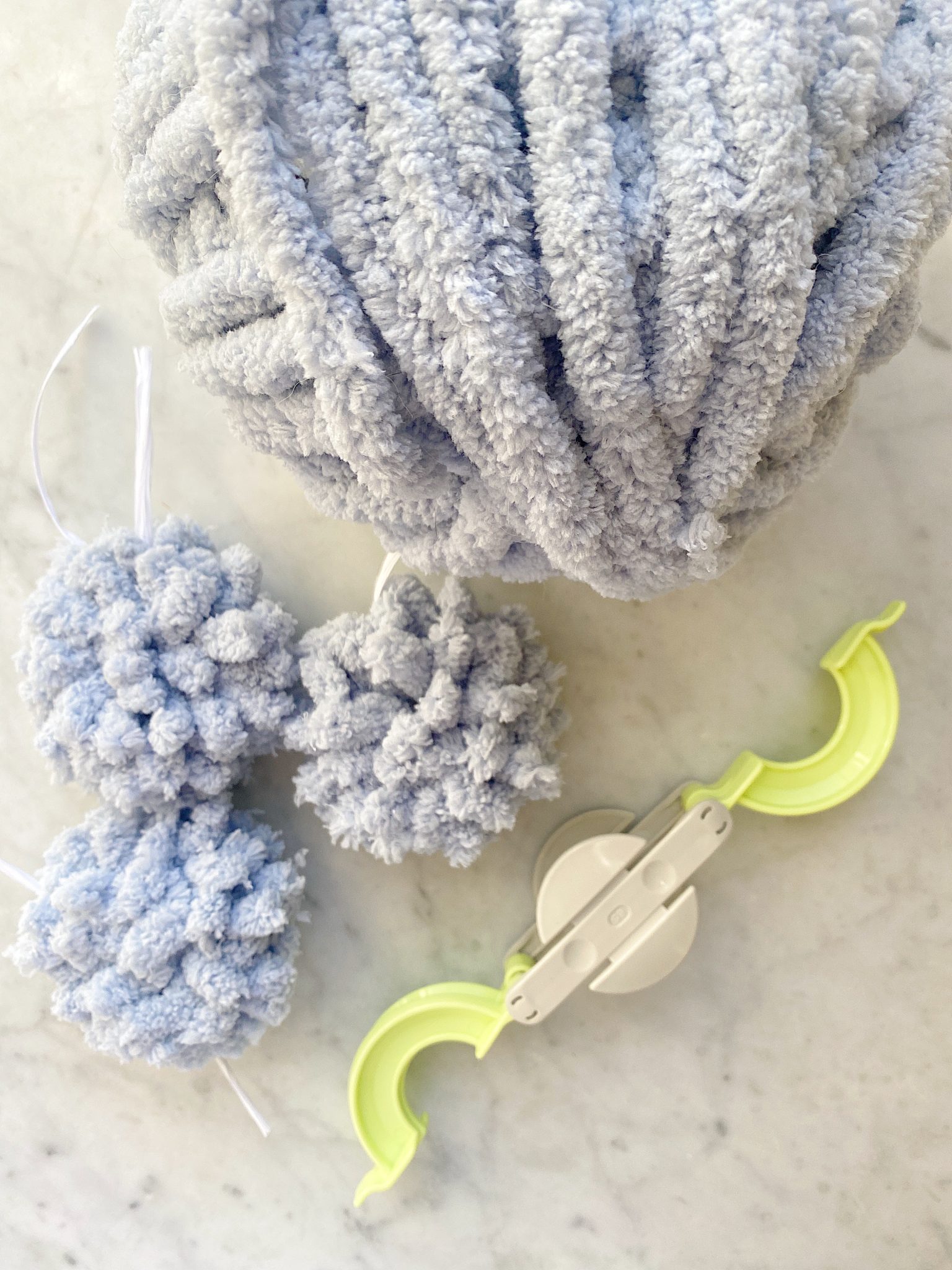 Tools to Make a Pom Pom Pillow