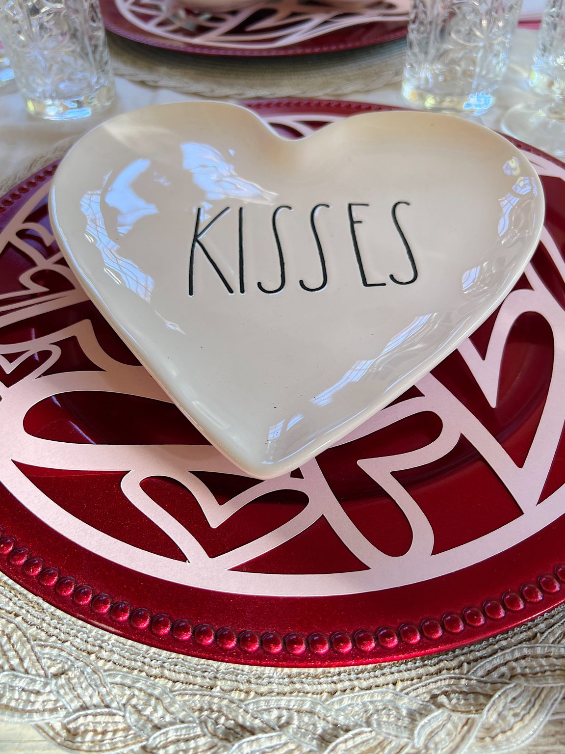 Valentine Paper Placemats (or Platemats?) MY 100 YEAR OLD HOME