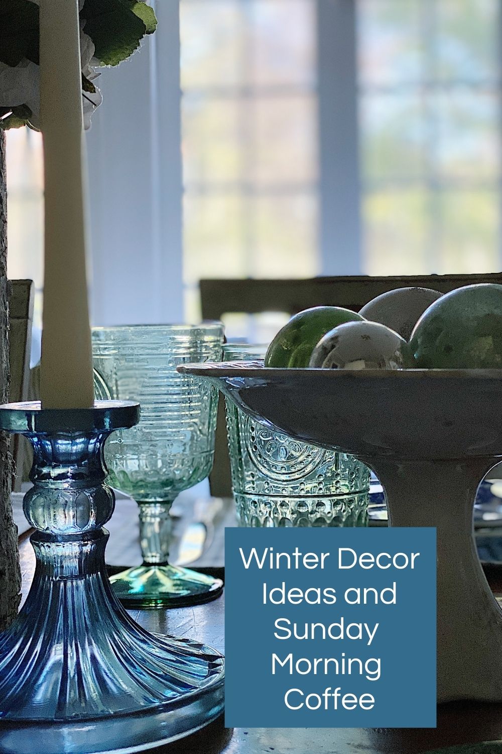 I was so sure that I would miss the Christmas decor when it all came down. But guess what? I love my new winter decor ideas just as much!