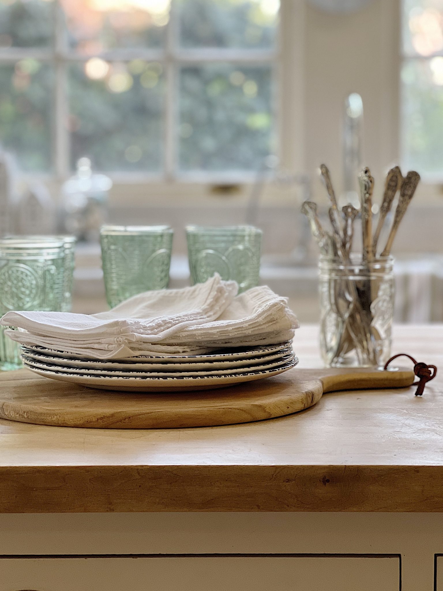 Winter Farmhouse Kitchen Decor