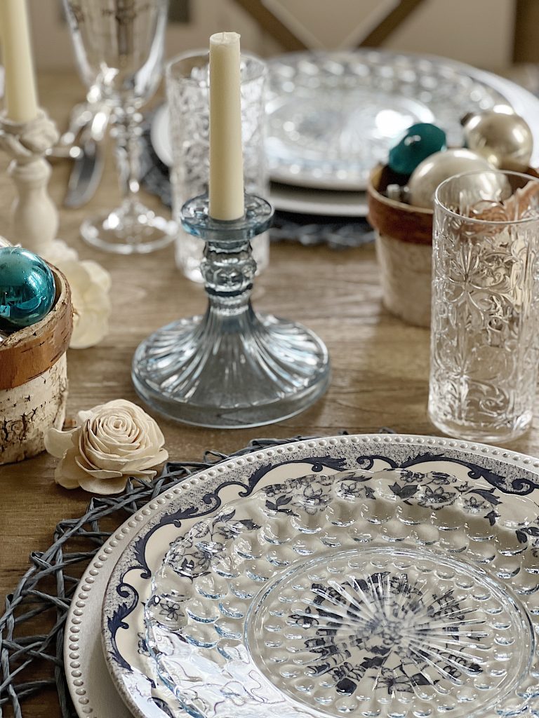 Winter Inspired Farmhouse Dining Table 3