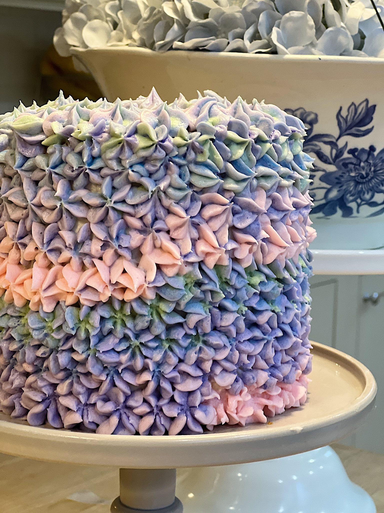 How to Make a Hydrangea Flower Cake