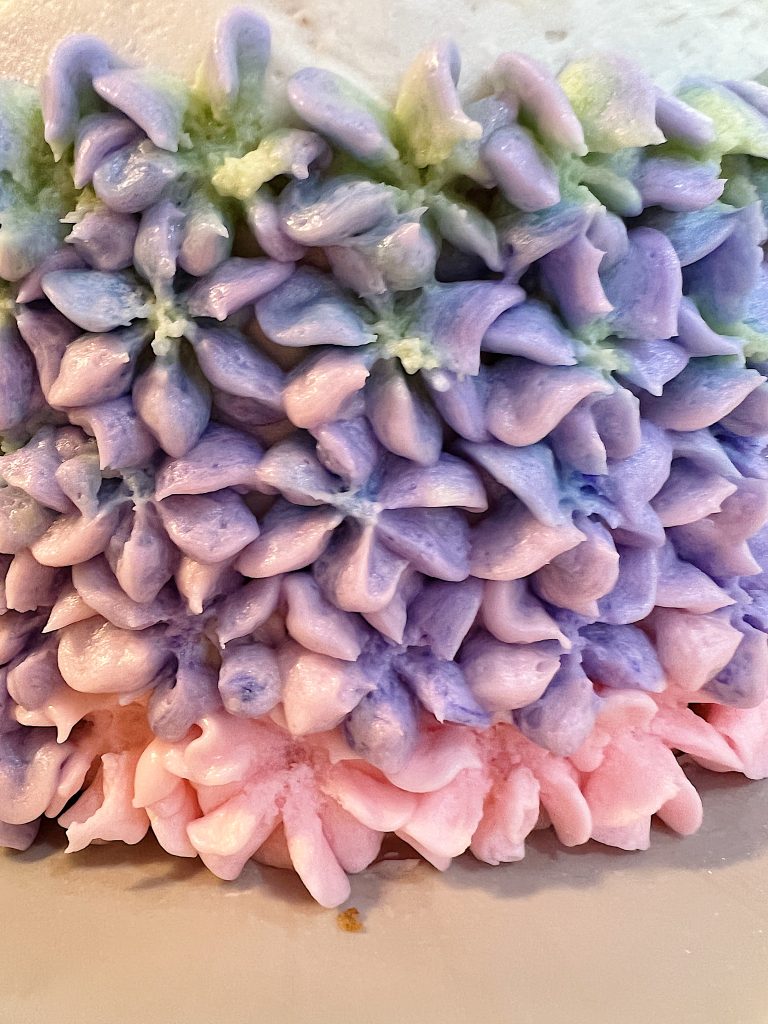 How to Make a Hydrangea Flower Cake.