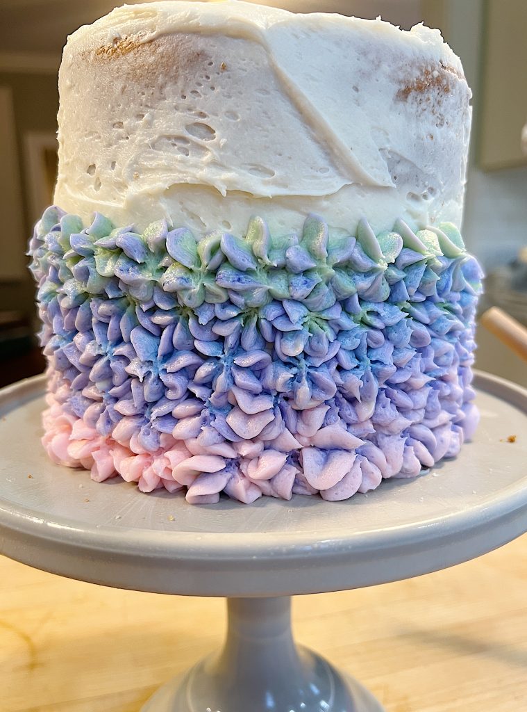 Hydrangea Flower Cake