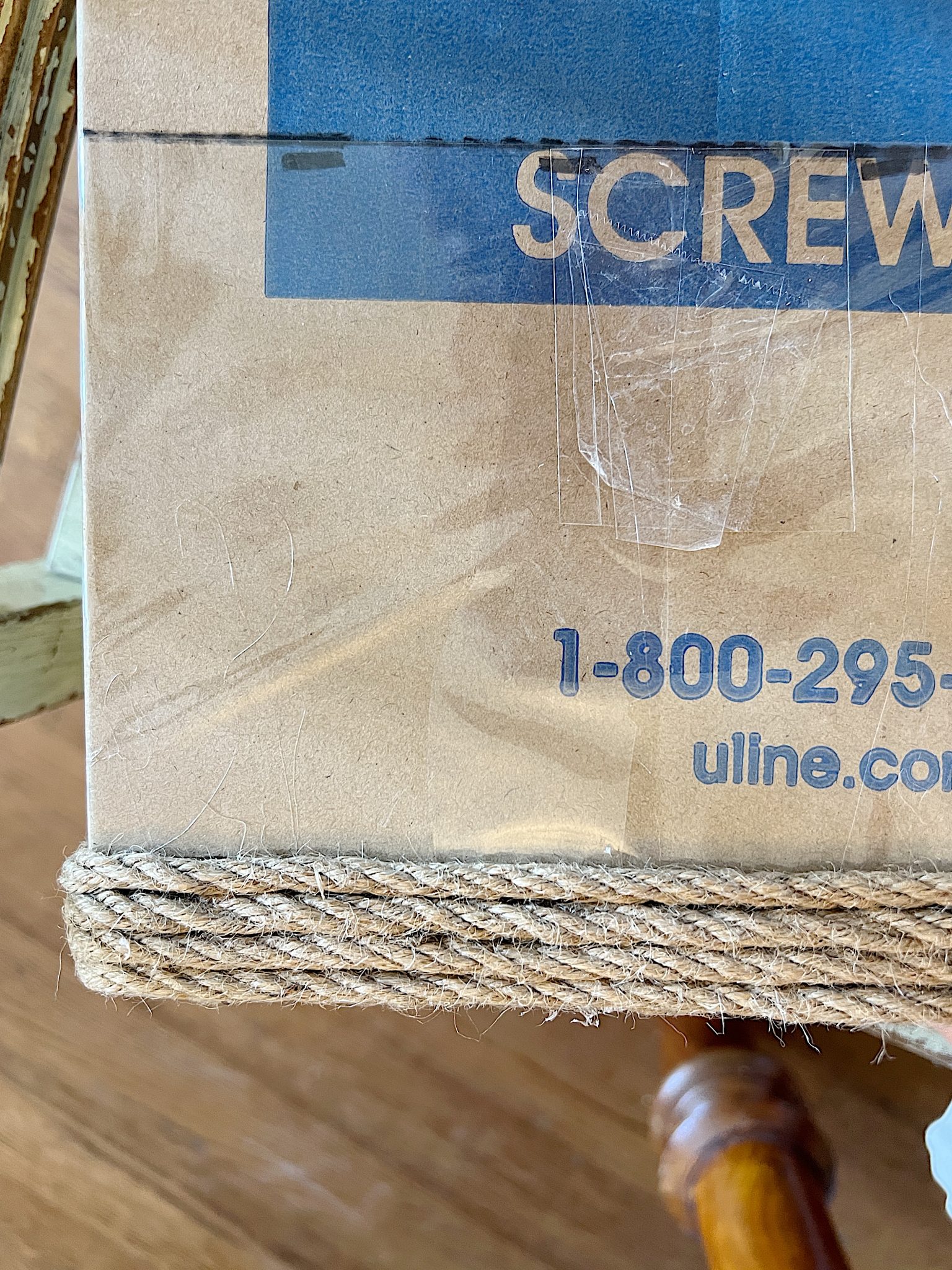 Jute Rope Basket DIY