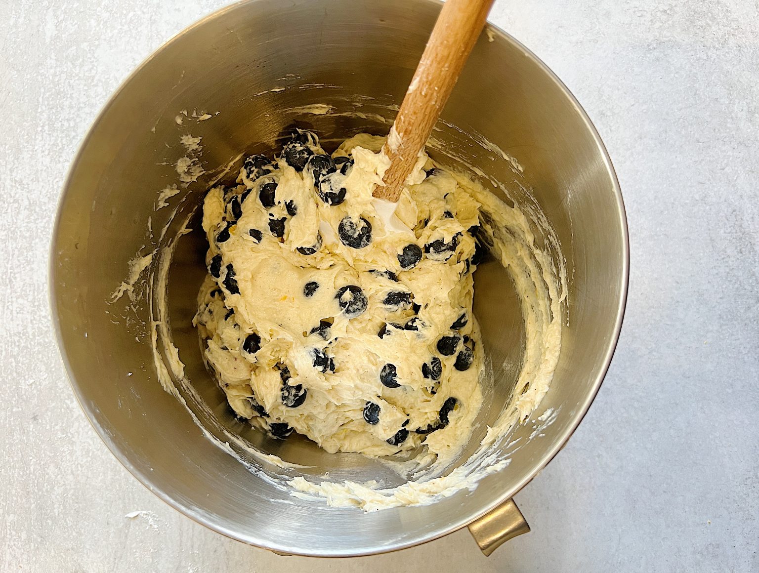 Lemon Blueberry Gluten Free Muffin