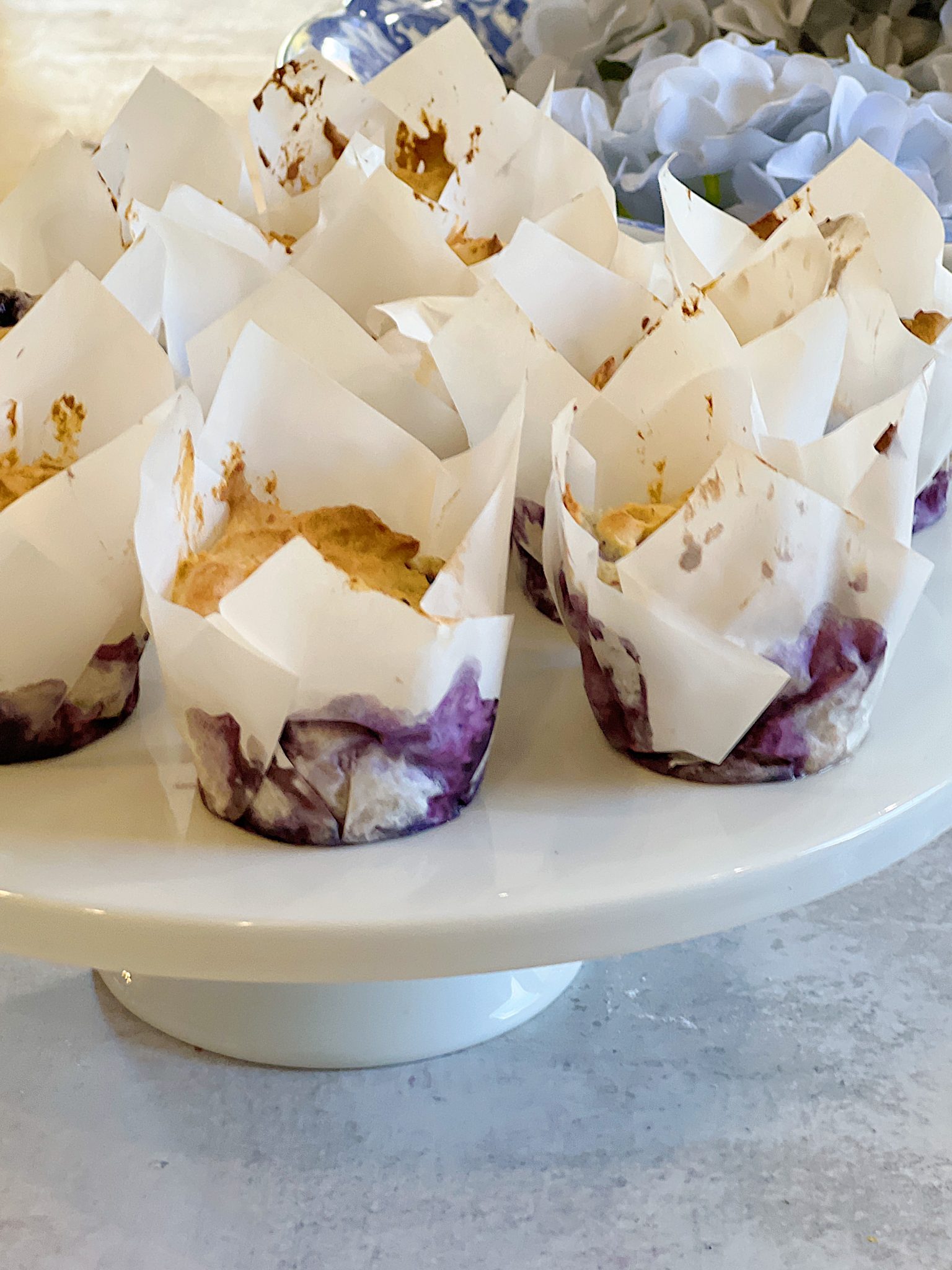 Lemon Blueberry Gluten Free Muffin