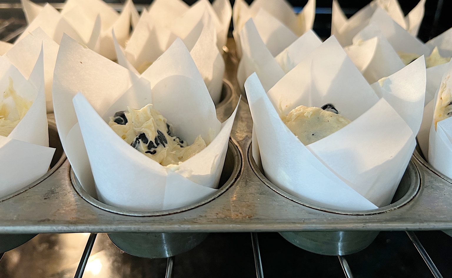 Lemon Blueberry Gluten Free Muffin