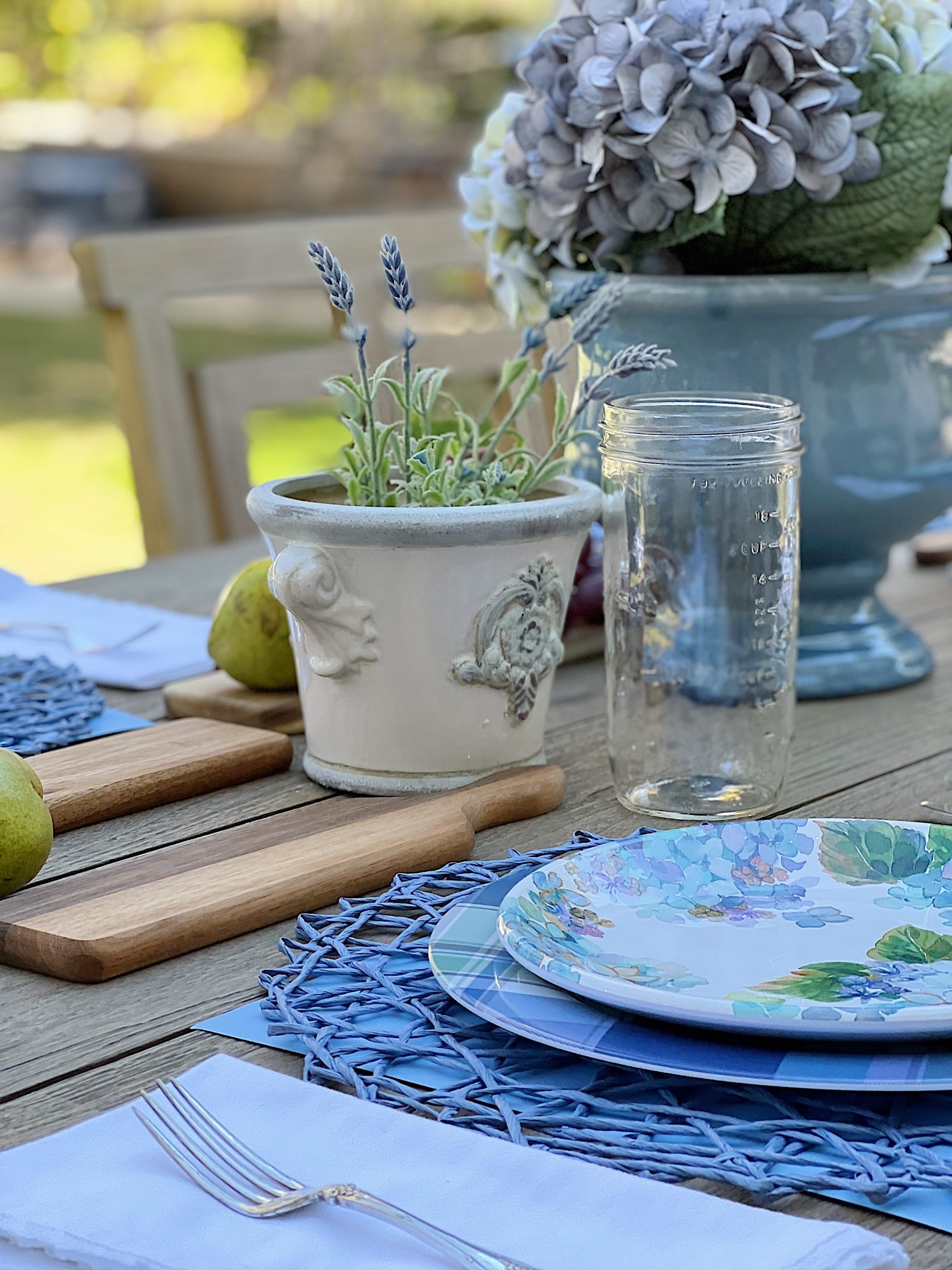 Spring Color Palette on the Back Porch