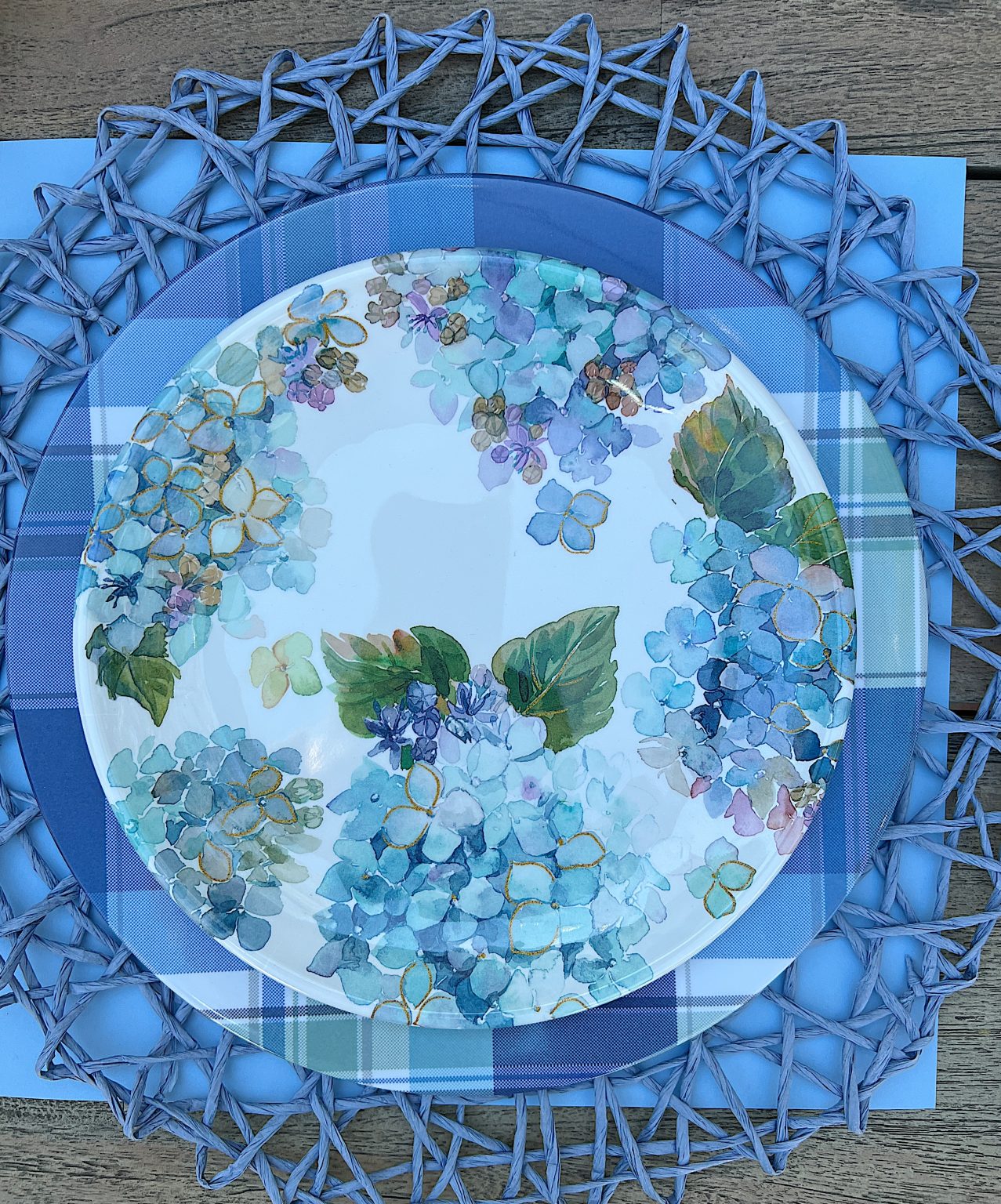 Spring Table Placesetting.