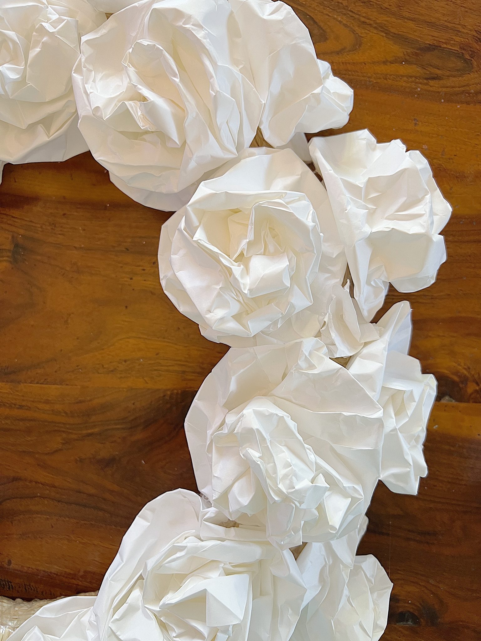 The Forty Five Minute White Wreath