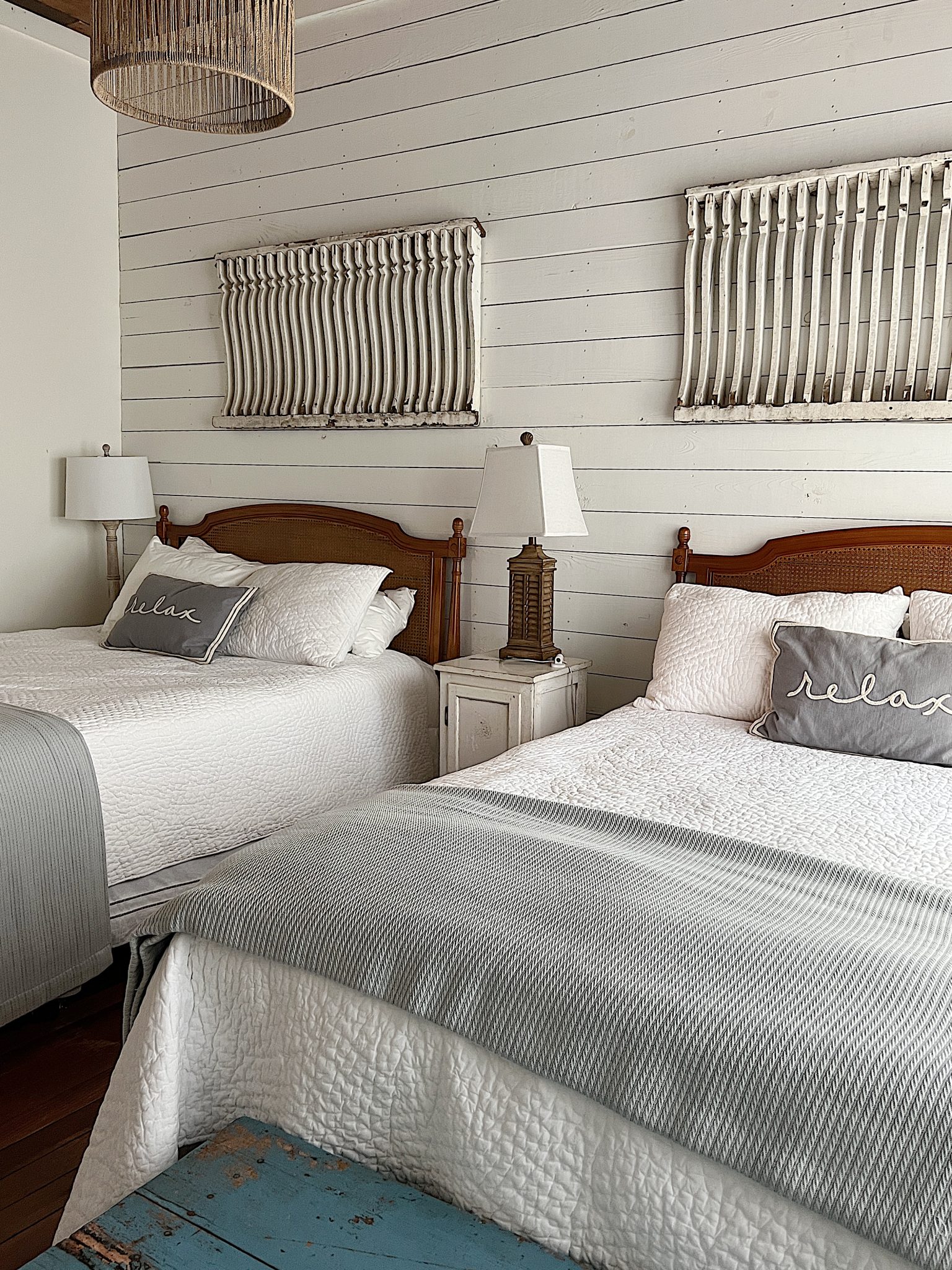 The Middle Bedroom in our Airbnb Waco Home.