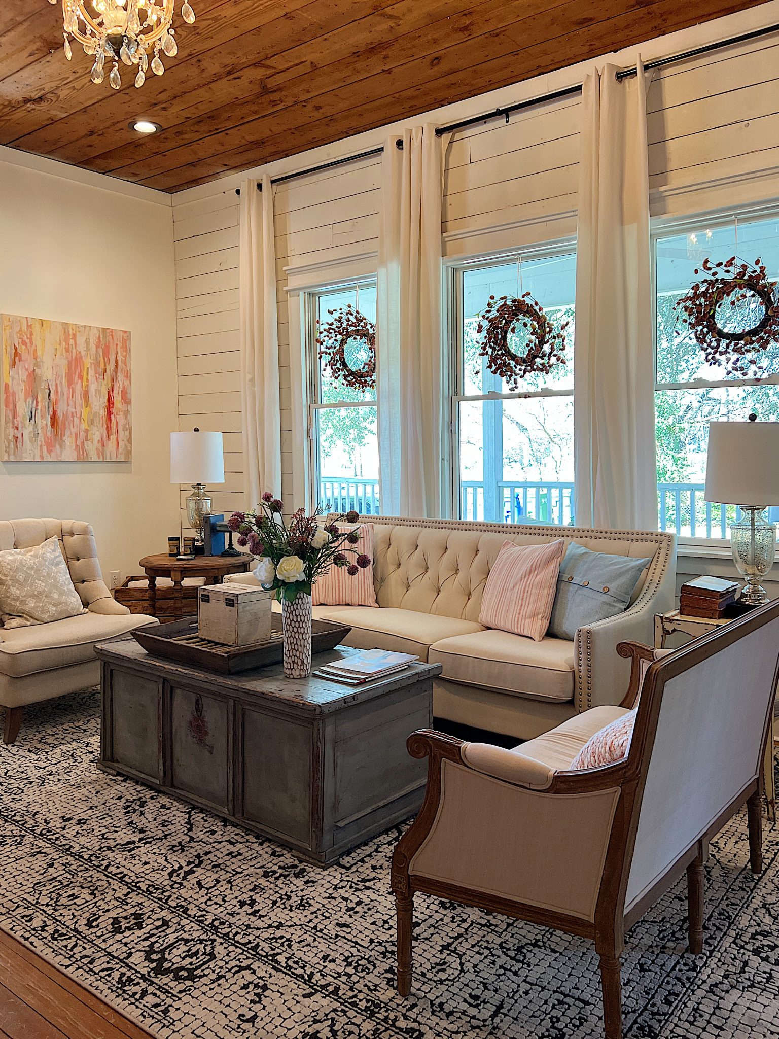 Waco Spring House Tour Living Area