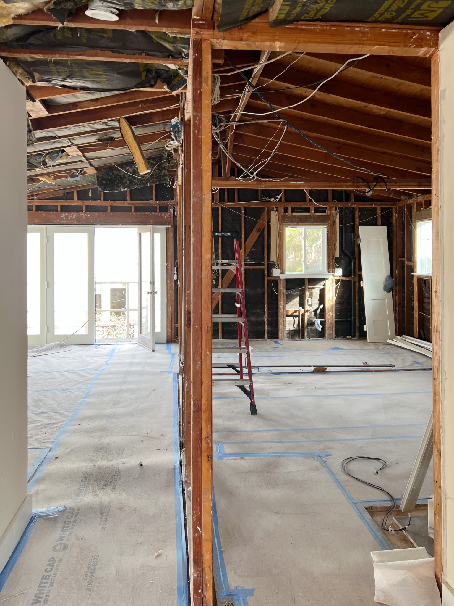 Beach House Tour Week One Demo Progress