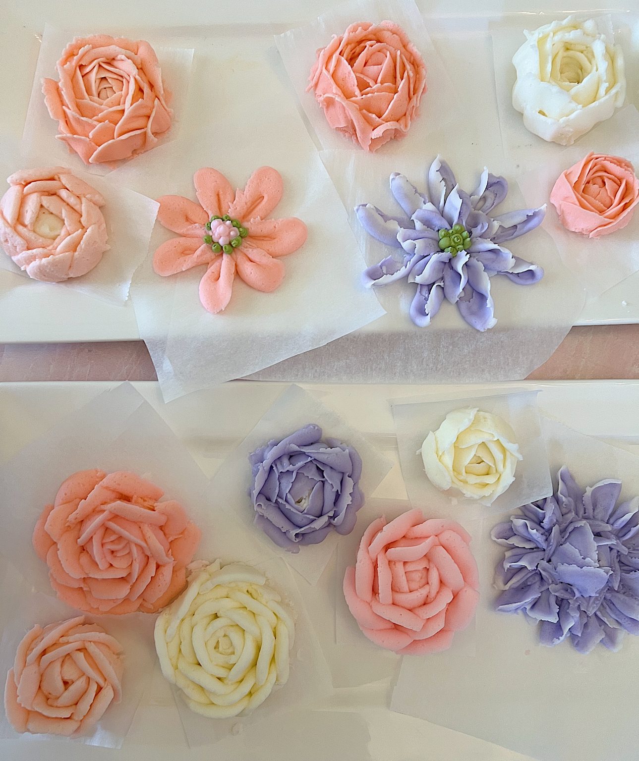 Easter Basket Flower Cake