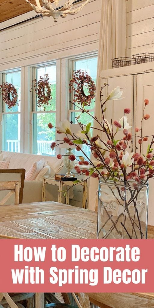 How to Decorate with Spring Decor2