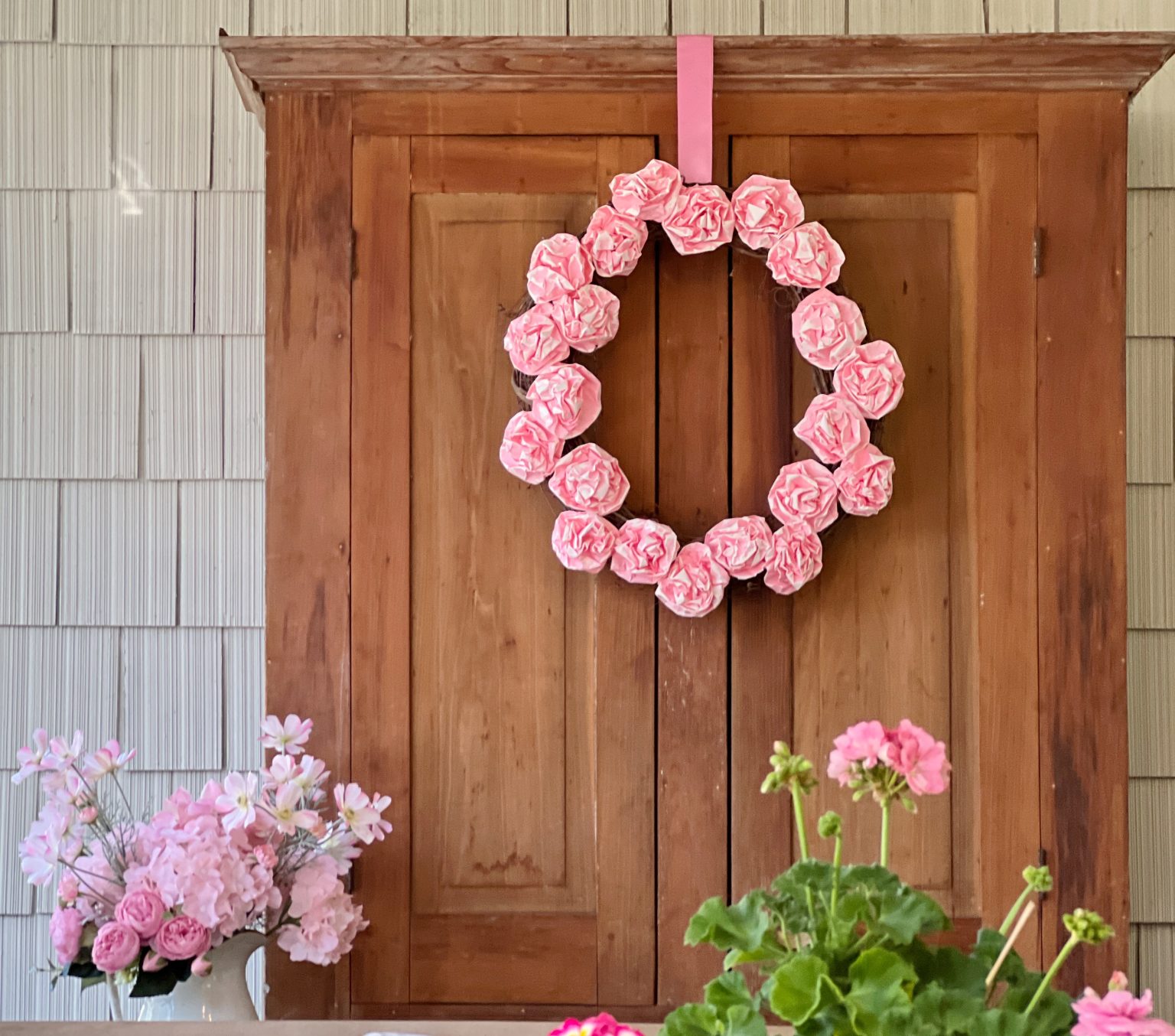 How to Make a Spring Wreath