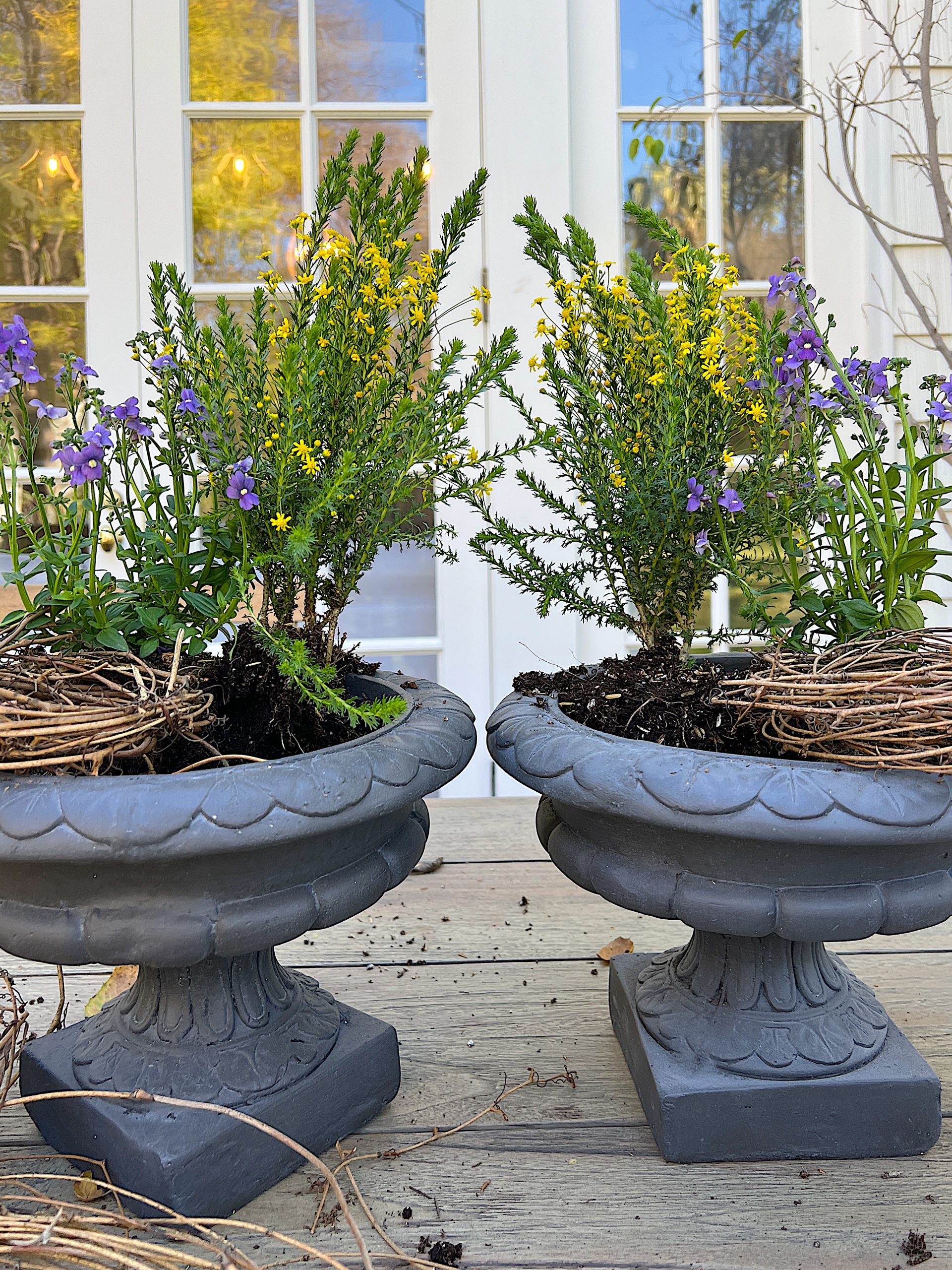 Outdoor Easter Decorations Planter