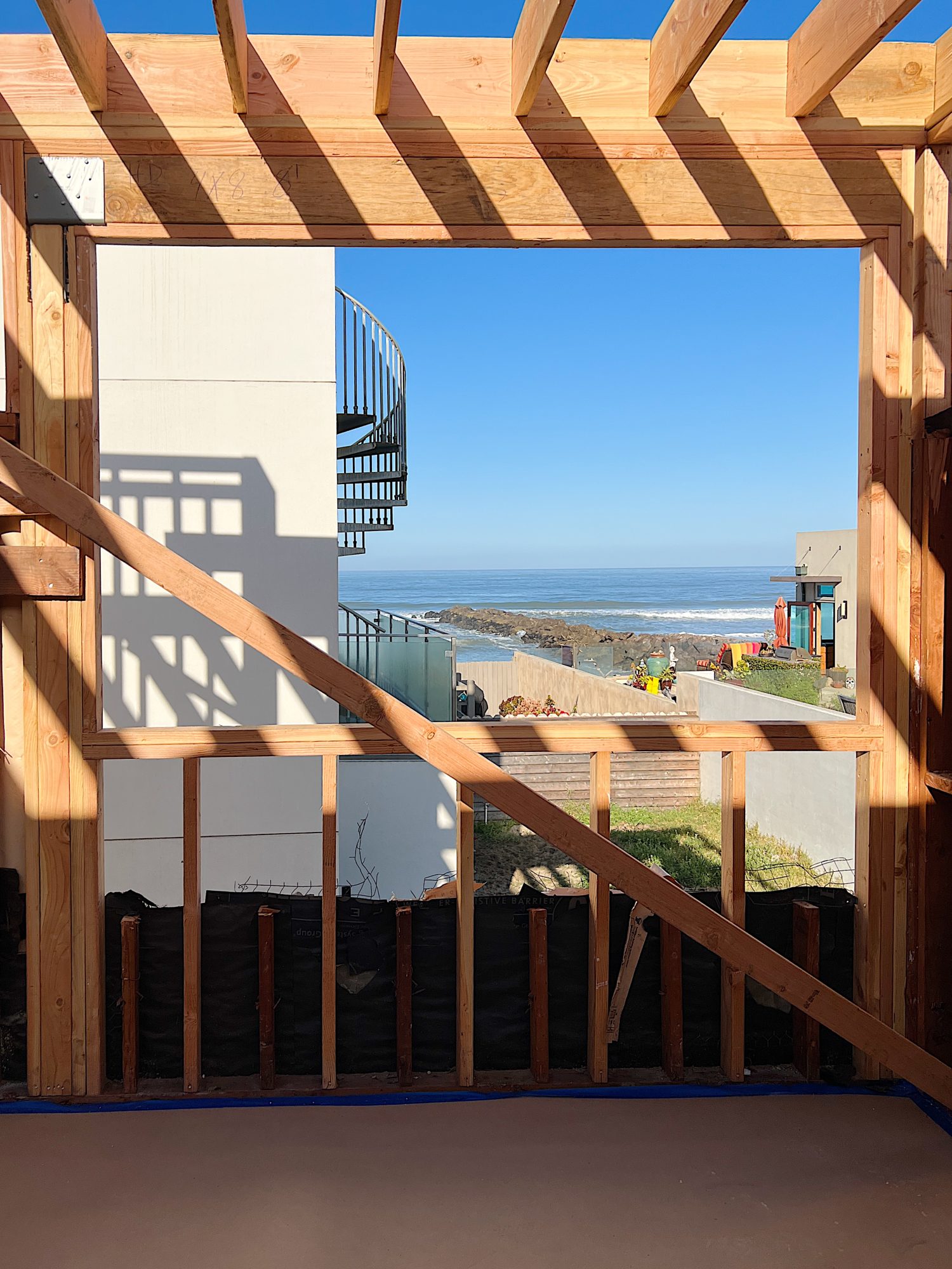 Beach House Living Room Remodel