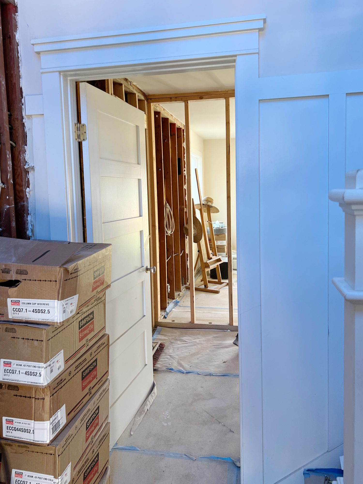 Beach House Remodel Update Downstairs