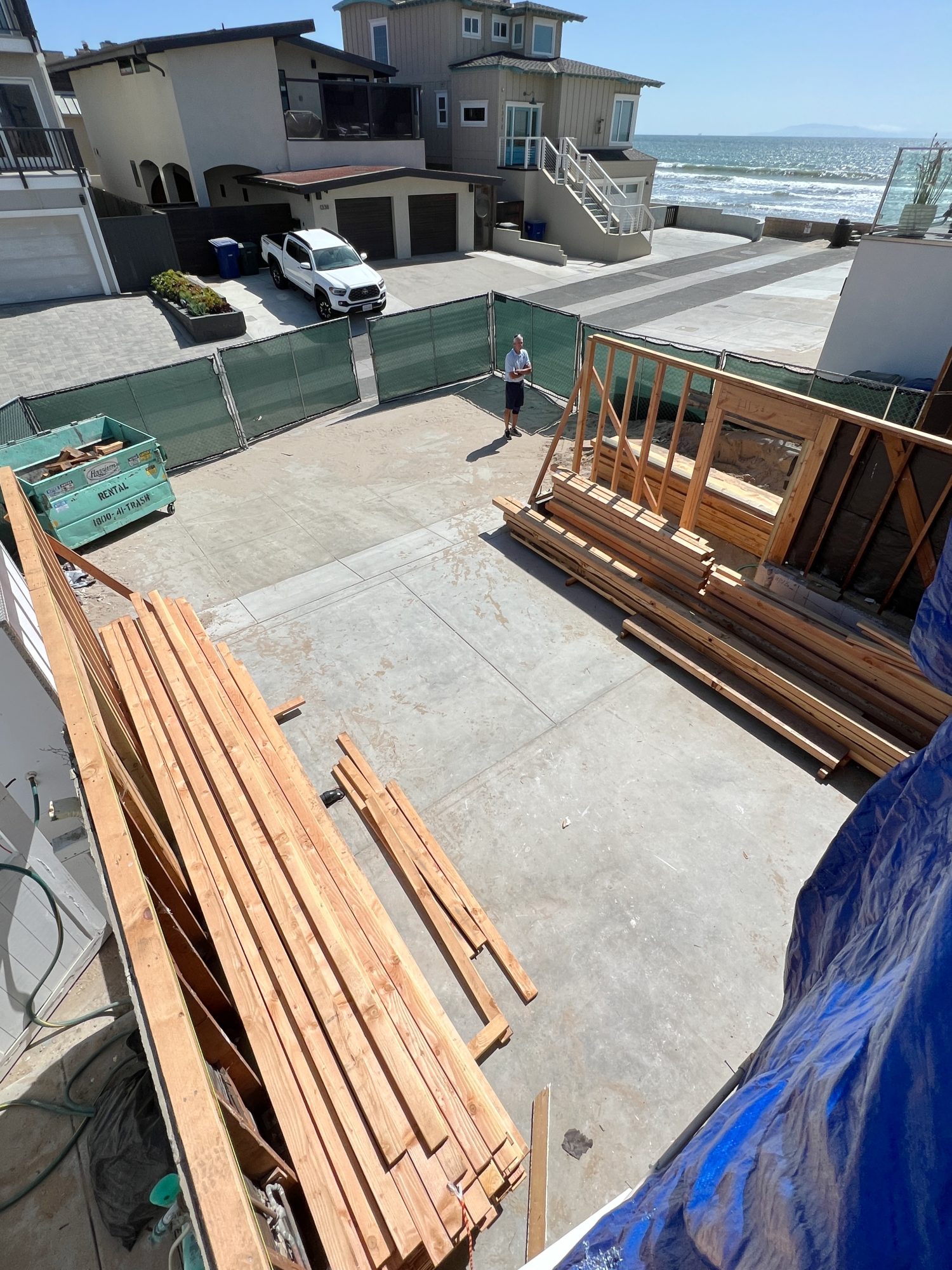 Beach House Remodel Update Footprint for Master Bedroom