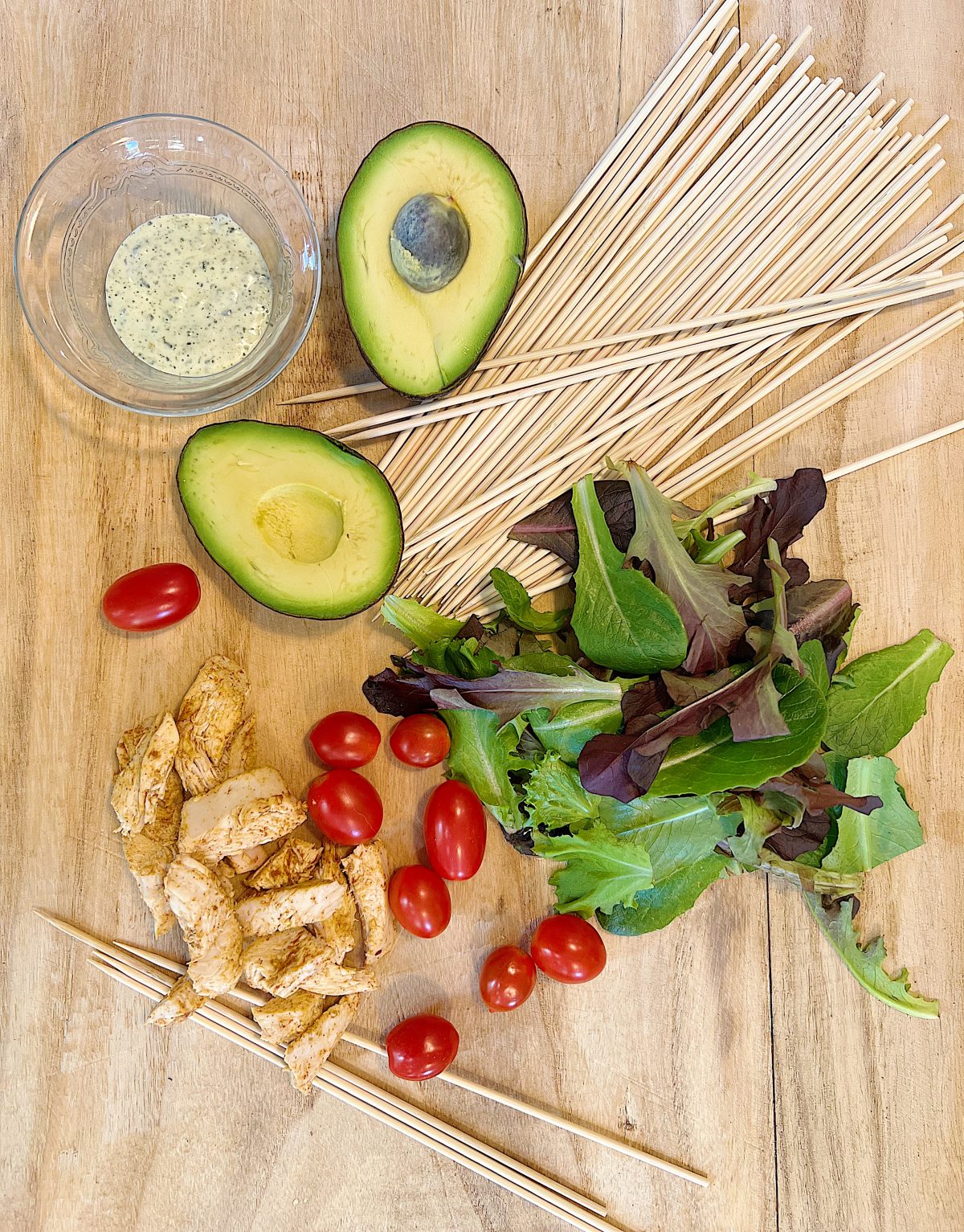 Taco Salad with Cotija Cilantro Dressing