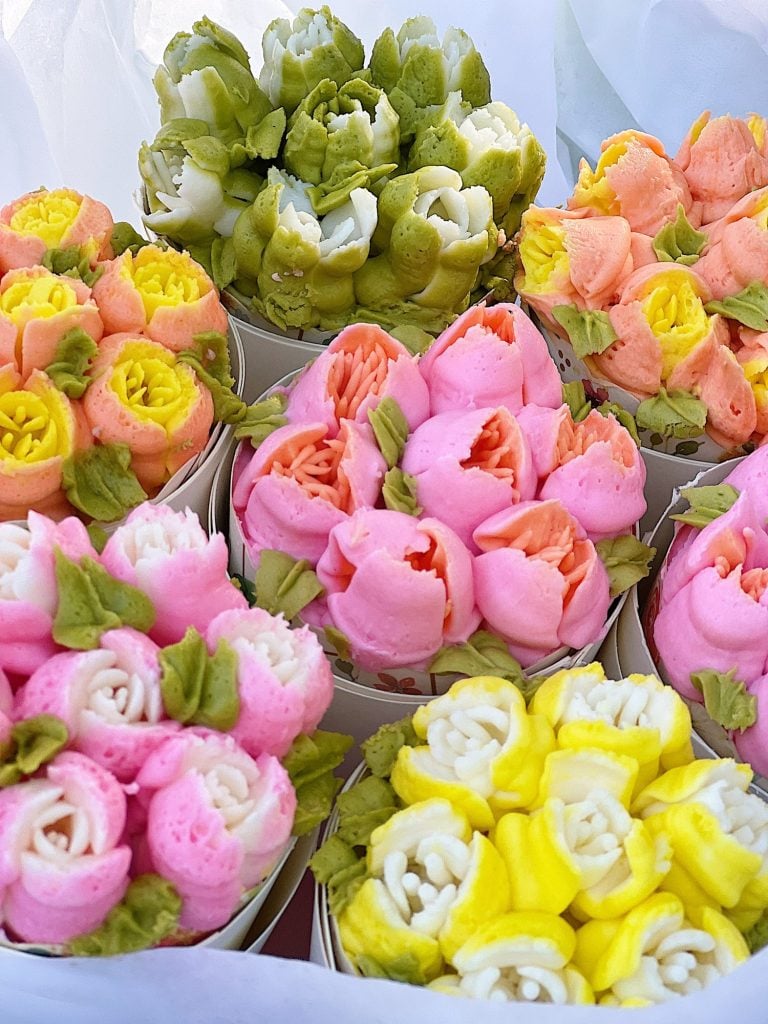 Flower Cupcake Bouquet 6