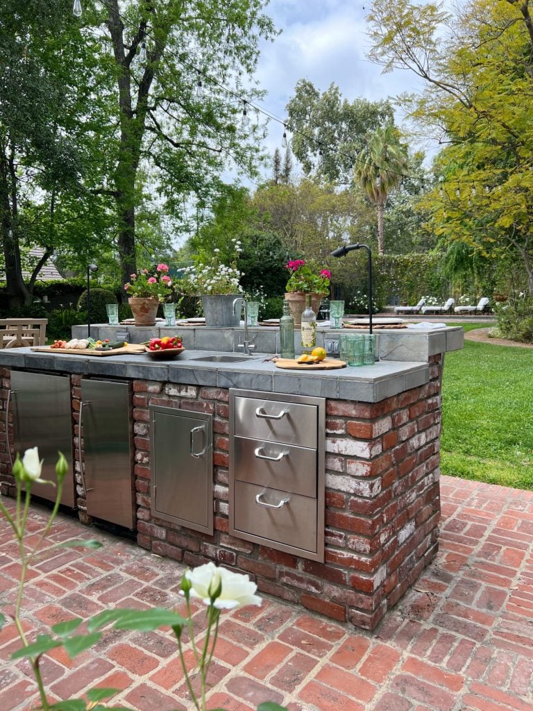 Outdoor Cooking Station