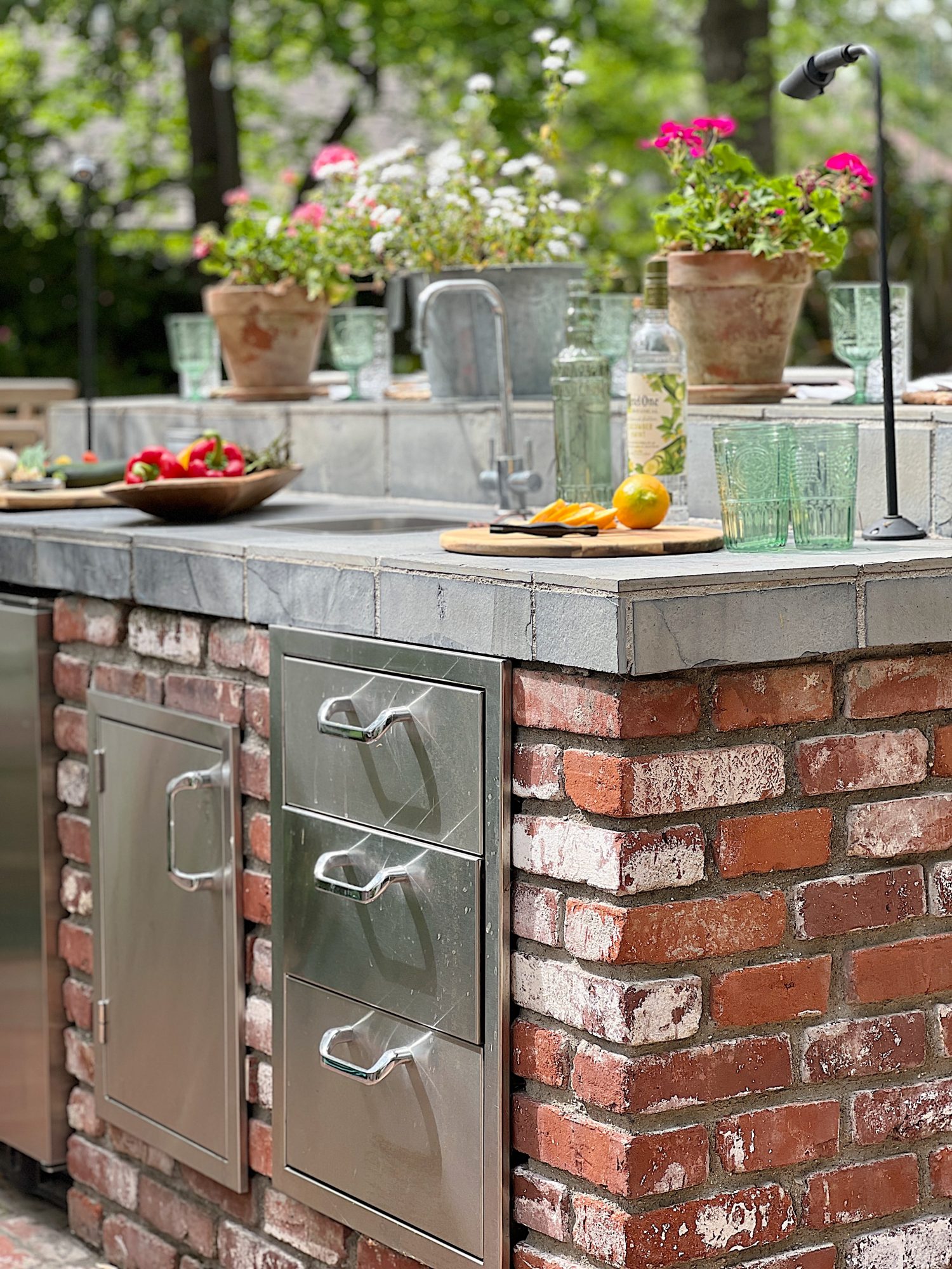 Outdoor Cooking Station