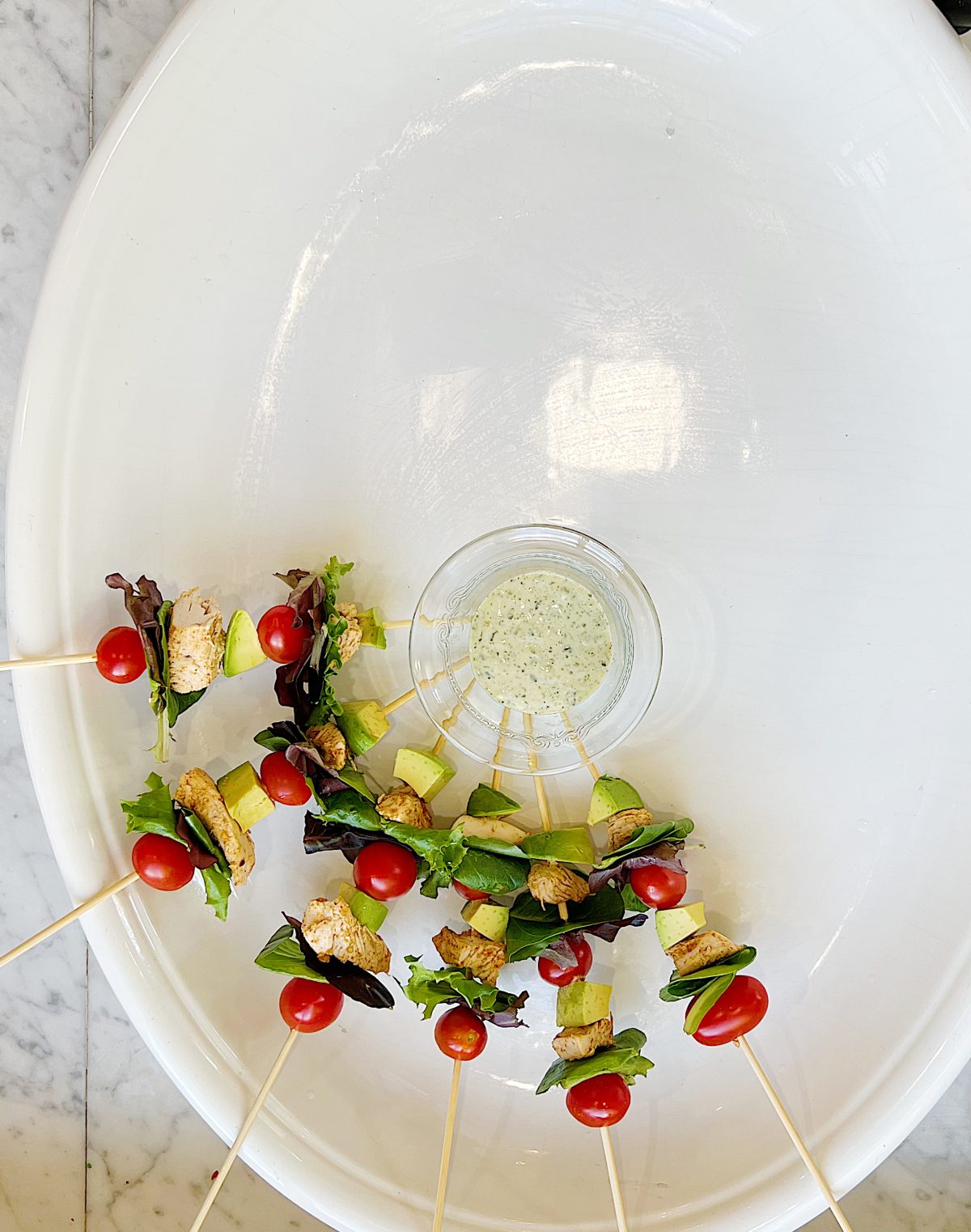 Salad on a Stick Bamboo Skewers