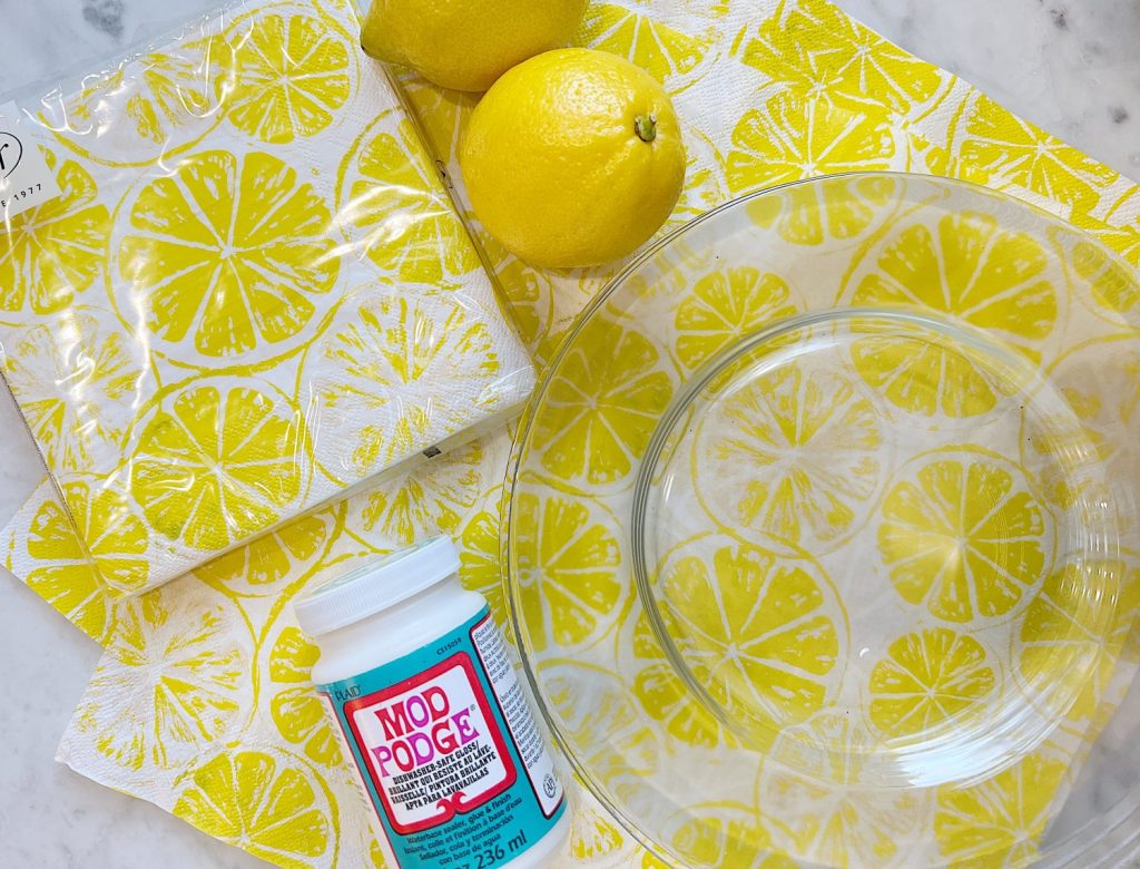 What You Need to Make Your Own Lemon Plates