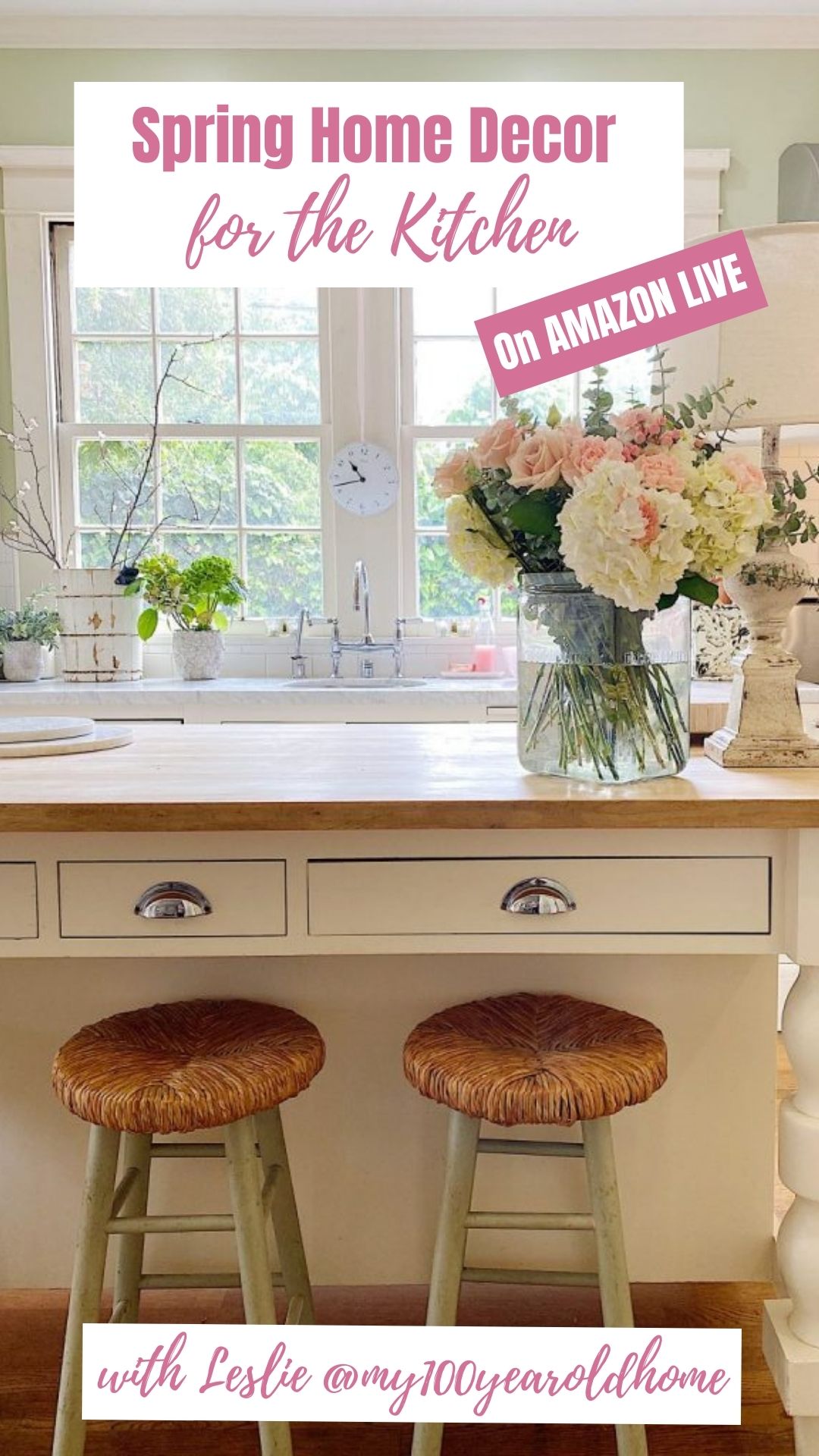 spring home decor for the Kitchen
