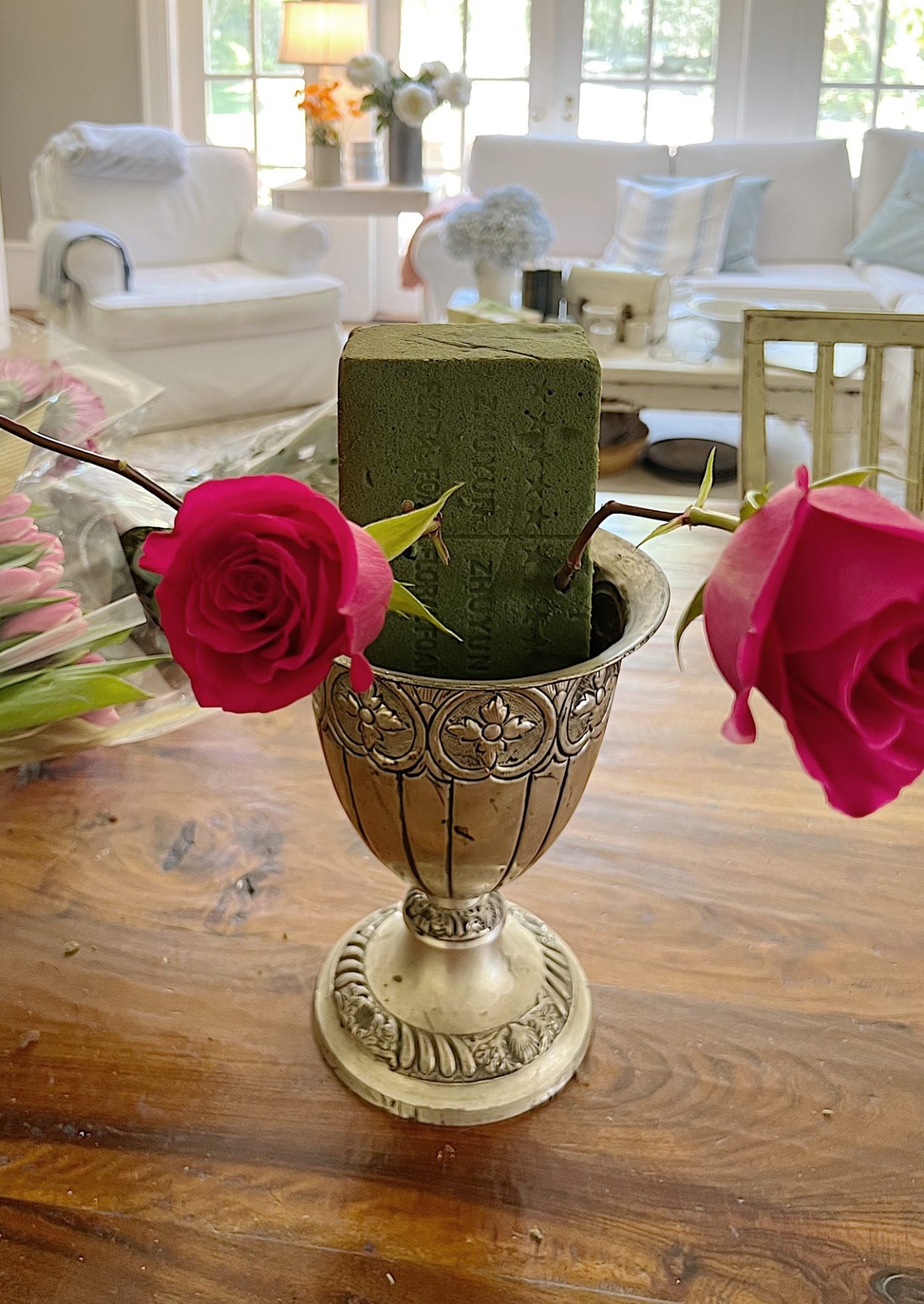 A Large Flower Arrangement Made Easy 7