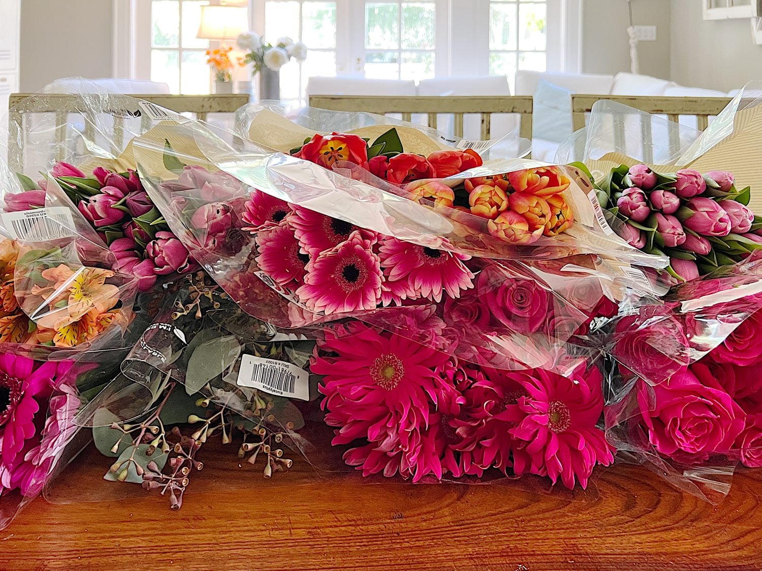 A Large Flower Arrangement Made Easy MY 100 YEAR OLD HOME