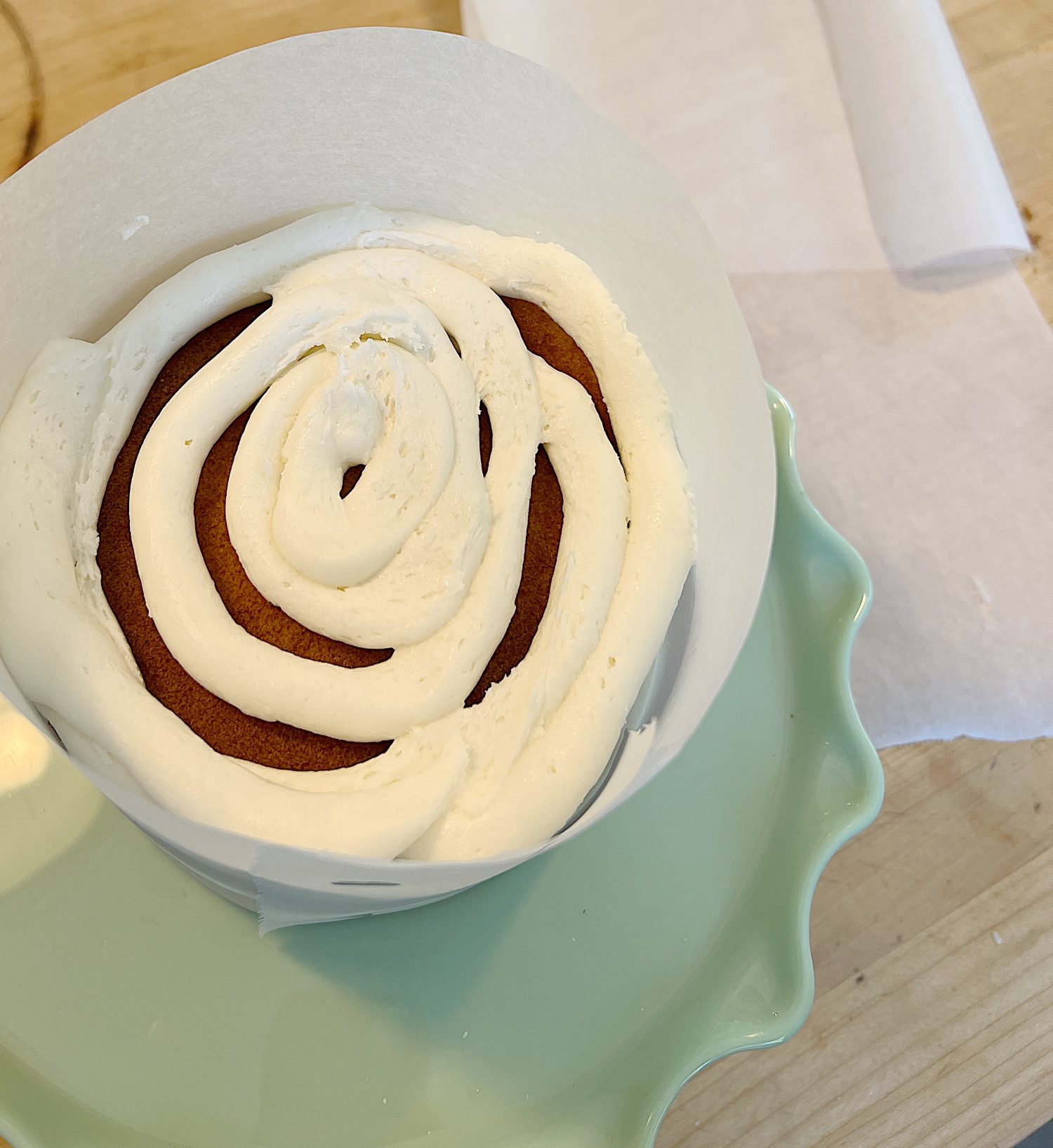 How to Make a Cake with Edible Paper Pastry Sheets - MY 100 YEAR OLD HOME