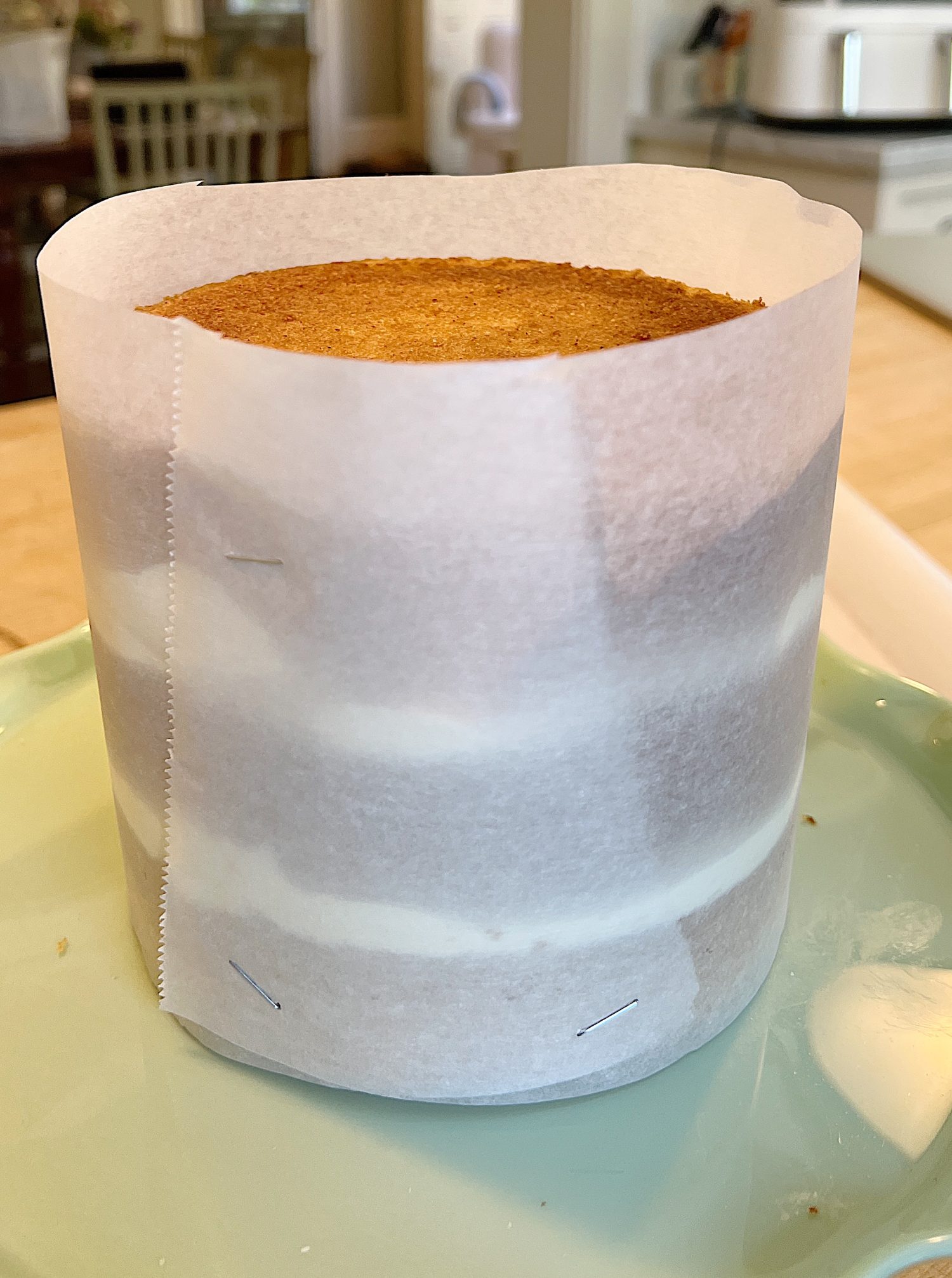 How to Make a Cake with Edible Paper Pastry Sheets - MY 100 YEAR OLD HOME