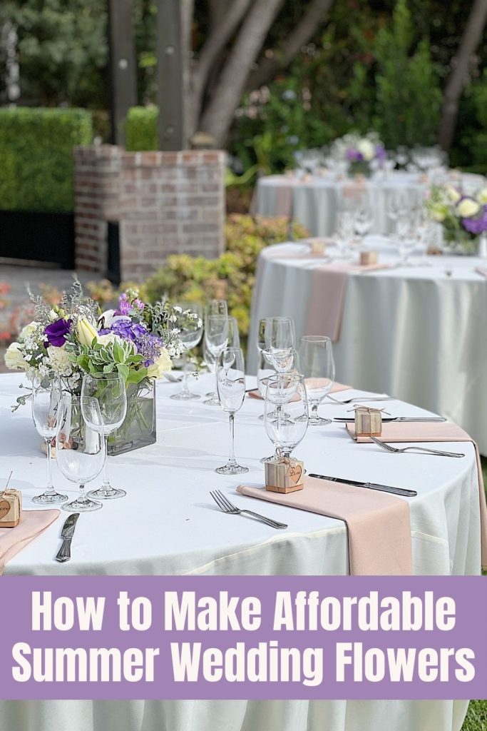 How to Make Affordable Summer Wedding Flowers