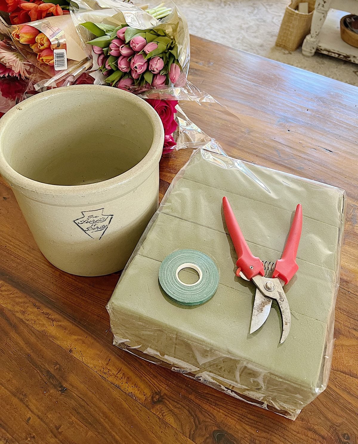 Large Flower Arrangement Materials