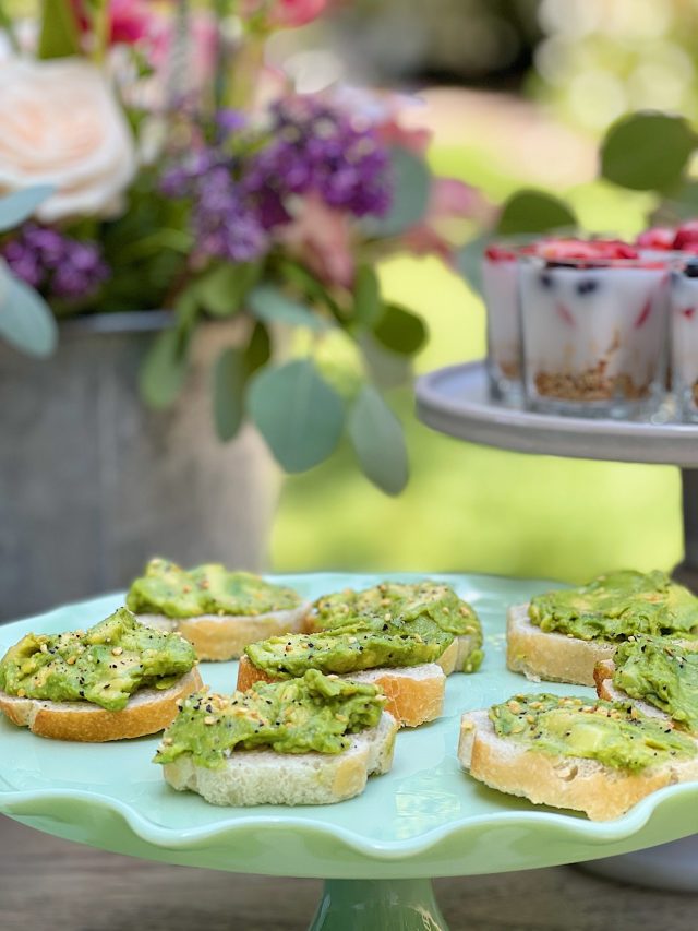 Mother's Day Small Bites Outdoor Brunch Buffet - MY 100 YEAR OLD HOME